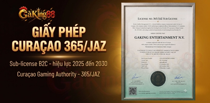 giay phep curacao 365/jaz gaking88