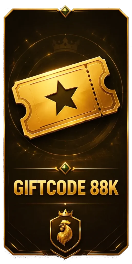 giftcode 88k dành cho tân thủ gaking 88